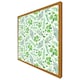 image 1 of Mixed green leaves (Picture Frame) Brown | Oak | XS