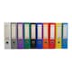 image 2 of Pack of 50 A4 Multi Colour Paperbacked Lever Arch Files by Janrax