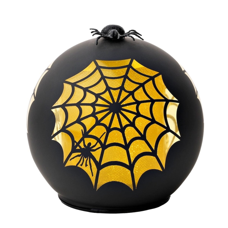 Widdop Gifts Cobweb and Spider Light Up Halloween Dome