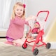image 3 of Baby Doll Stroller Set Pushchair Doll Playset