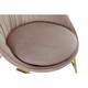 image 2 of Dining Chair DKD Home Decor Pink Golden 60 x 60 x 85 cm Pink