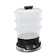 image 1 of Ultra Compact V2 3 Tier Steamer Black Stainless