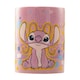 image 4 of Lilo & Stitch Angel Fuzzy Mug - Pink/Yellow/Blue - One Size