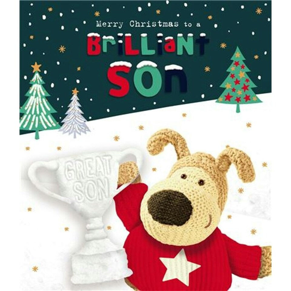 image 1 of Brilliant Son Christmas Card