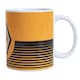 image 3 of Wolverhampton Wanderers FC Linear Ceramic Mug - Yellow/Black - One Size