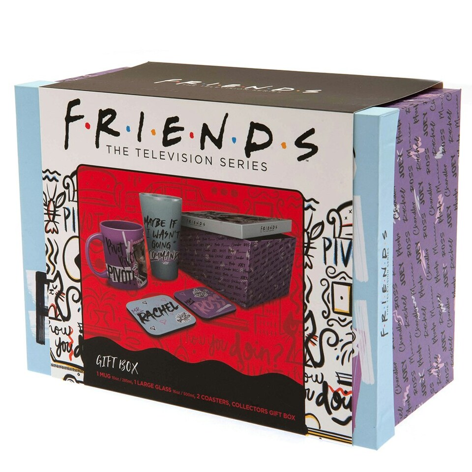 image 1 of Friends Maybe If I Wasn´t Going Commando Mug Set - Blue/Purple/Black - One Size