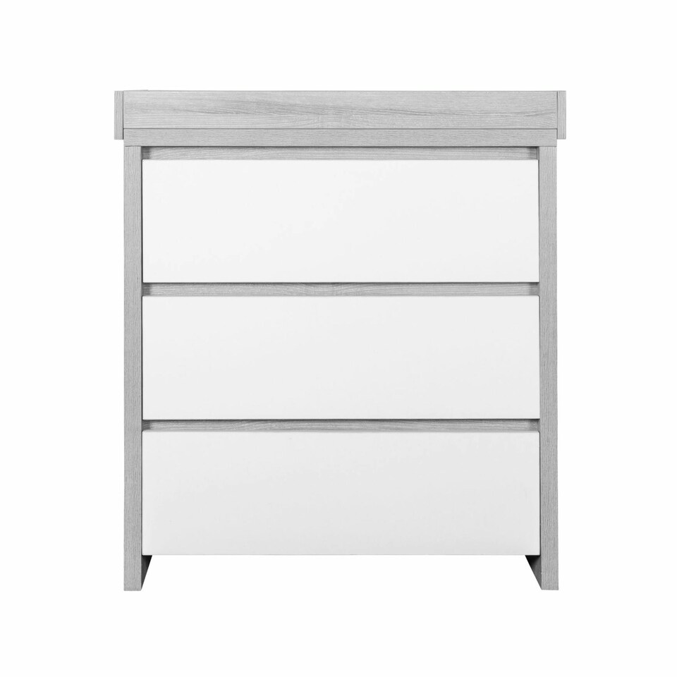 image 1 of Tutti Bambini Modena Changing Unit - Grey Ash/White