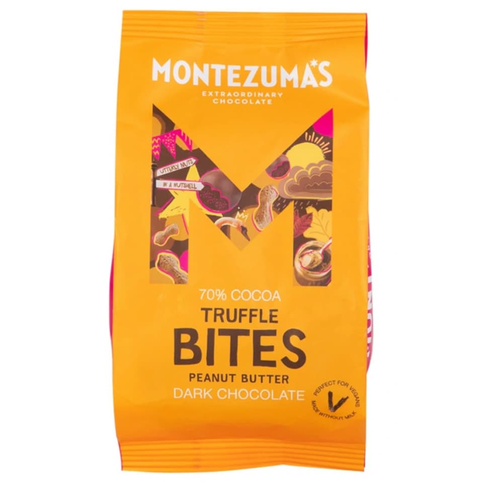 Peanut Butter Truffle Bites 120g (Montezuma's)