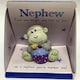 image 2 of Nephew Captioned Morris Monkey Resin Figurine Elliot and Buttons