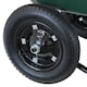 image 5 of Oypla Heavy Duty Plastic Two Wheeled 70L Yard Garden Wheelbarrow Pneumatic Tyre