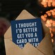 image 3 of Card With Big Letters So You Can Read It For Him Funny Birthday Card
