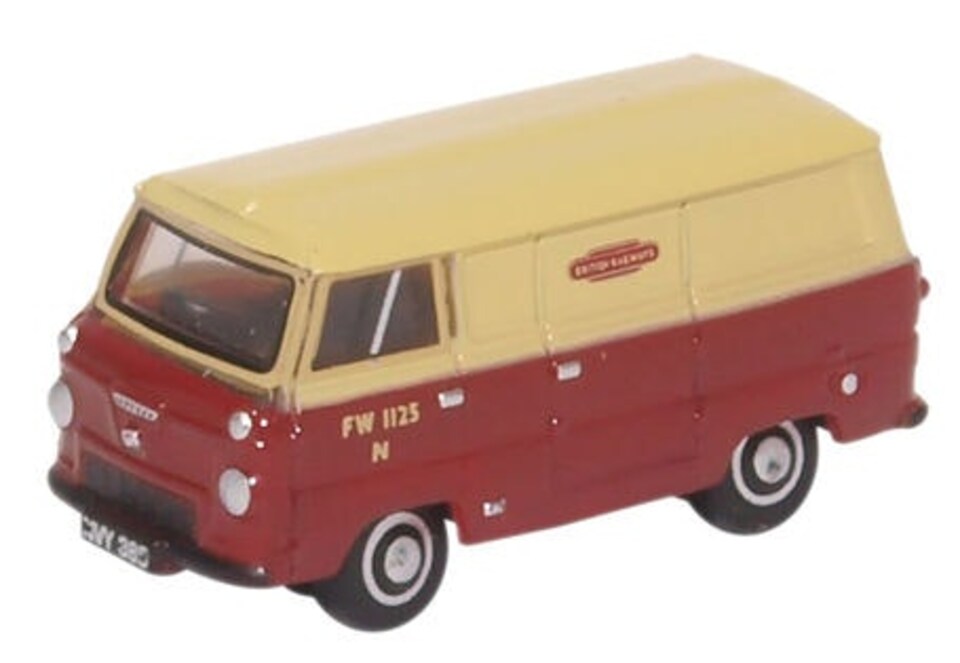 Oxford Diecast Ford 400E Van British Rail
