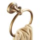 image 1 of Antique Brass Bathroom Toilet Round Towel Ring Dressing-Gown Wall Mounted Hanger