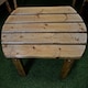 image 8 of Hand Made 5 Seater Chunky Rustic Wooden Garden Furniture Multi Set