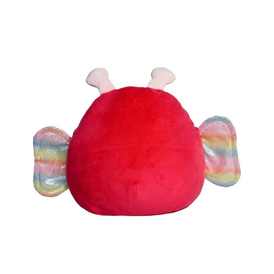 image 1 of Mumbles Squidgy Butterfly Plush Toy - Pink - One Size