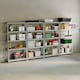 image 1 of Home Vida 5 Tier Heavy Duty Adjustable Steel Garage Shelving, Galvanised - Holds 875kg - (Set of 4) | Silver | Silver | Medium
