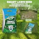 image 2 of Westland Gro-Sure Smart Lawn Seed 80 Meter Square 3.2kg Aqua Gel Coated Grass Seed Mix for Fast Growing Lawn Coverage