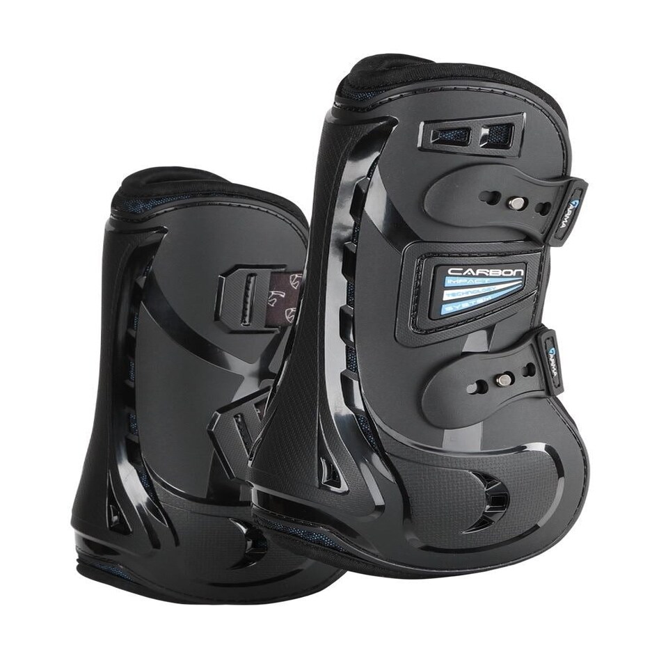 image 1 of Shires Arma Carbon Tendon Boots Black | Full
