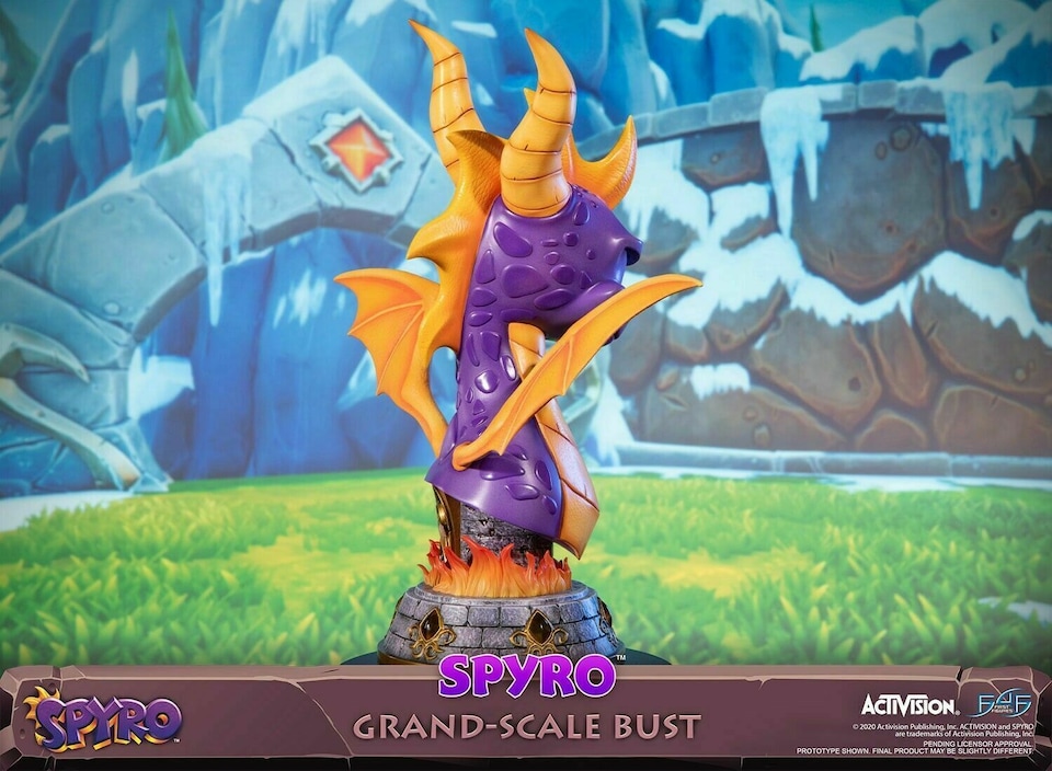 image 1 of First4Figures Spyro The Dragon Spyro Grand-Scale Bust RESIN Statue