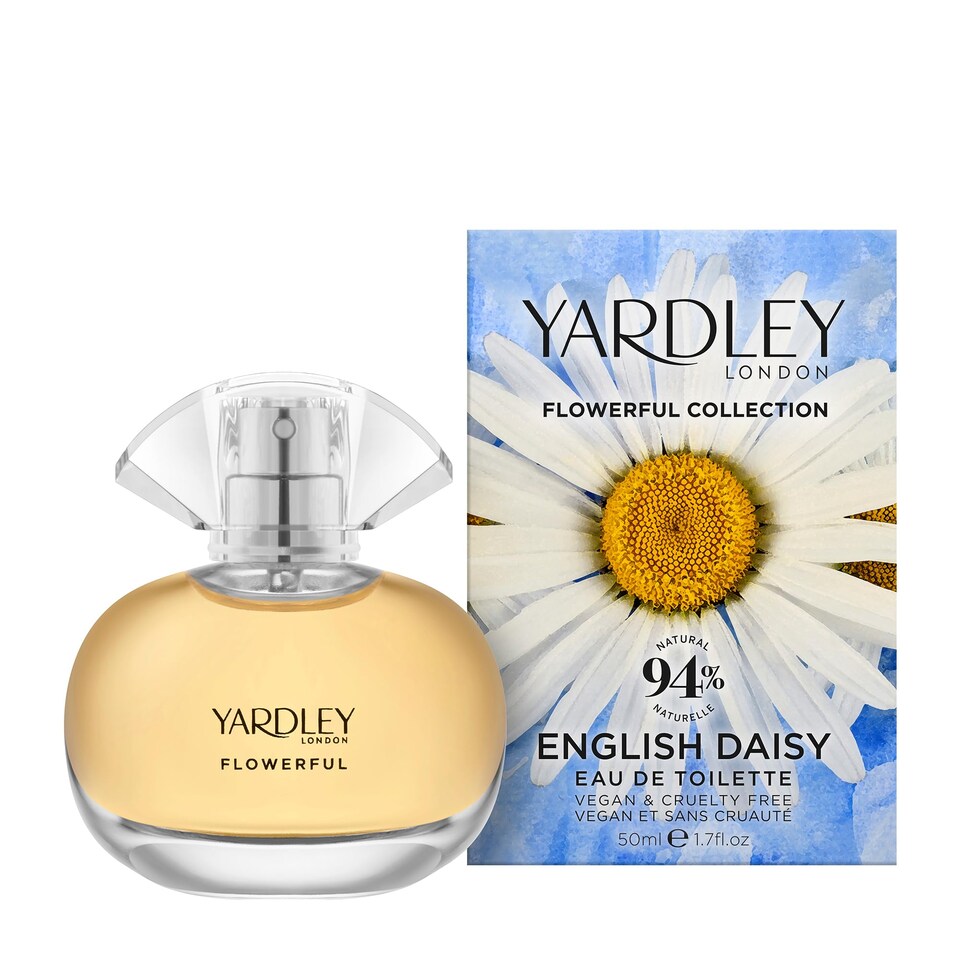 image 1 of Yardley Flowerful English Daisy 50ml Eau de Toilette Spray
