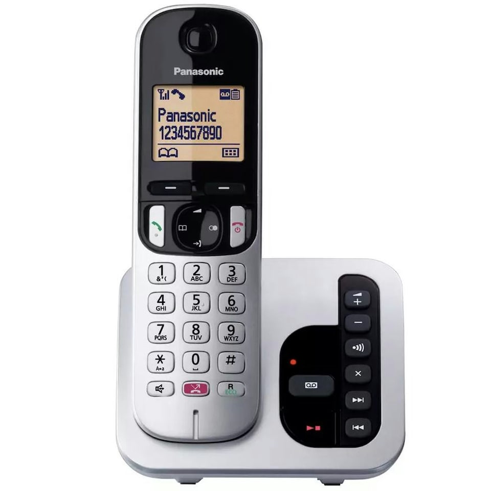image 1 of Panasonic KX-TGC260ES Black Cordless Phone Single Handset