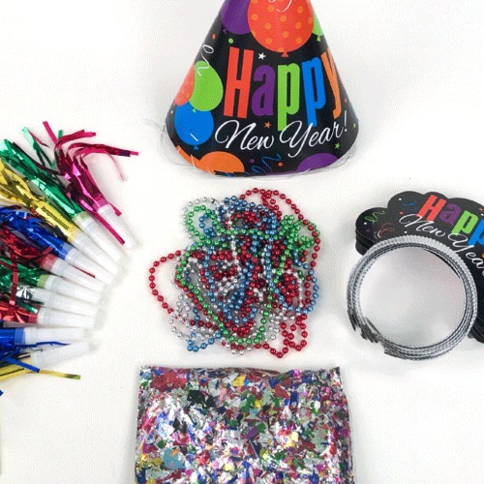 image 1 of New Year Cheer Party Kit for 10