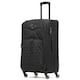 image 1 of Flight Knight Lightweight 4 Wheel 800D Soft Case Quilted Suitcases Anti Crack Cabin & Hold Luggage Options 100+ Airlines Approved - easyJet, BA & Many More! Black | Medium
