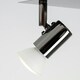 image 3 of ValueLights Spotlight Gloss Black Spotlight and GU10 Spotlight LED 5W Cool White 6500K Bulb Black