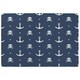 image 1 of Anchor with Skull & Bones (Rug) Blue | XL: 160x230cm