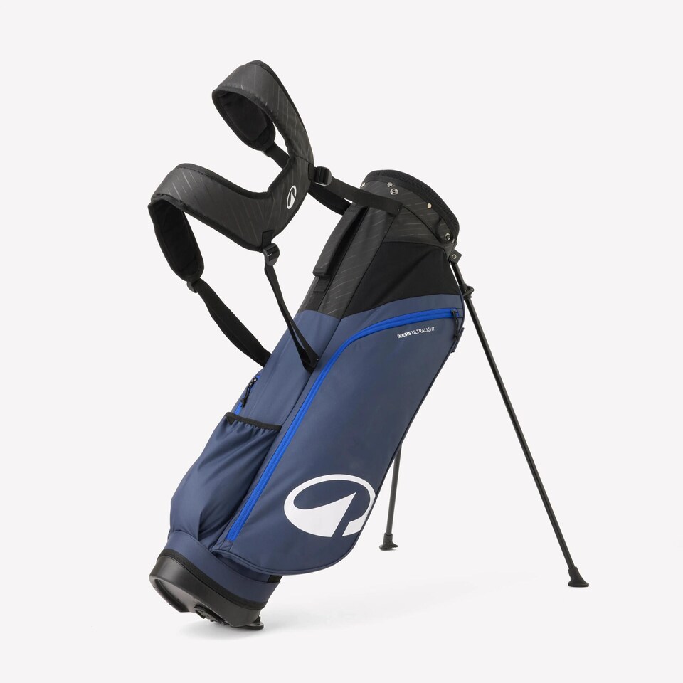 image 1 of Decathlon Light golf stand bag navy blue