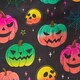 image 9 of OHS Halloween Pumpkin Ghost Ghouls Soft Plush Warm Duvet Cover and Pillowcase Bedding Set | Multi | Double