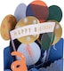 image 4 of Classic 3D Pop-Up Balloons Design Birthday Card