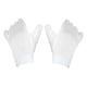 image 2 of Shires Unisex Adult Newbury Gloves - White - XS | White | XS