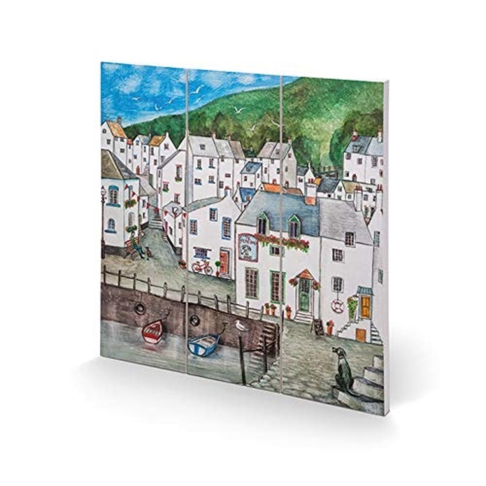 JOE RAMM (OLDE DOG INNE) SQUARE WOOD - WOOD PANEL