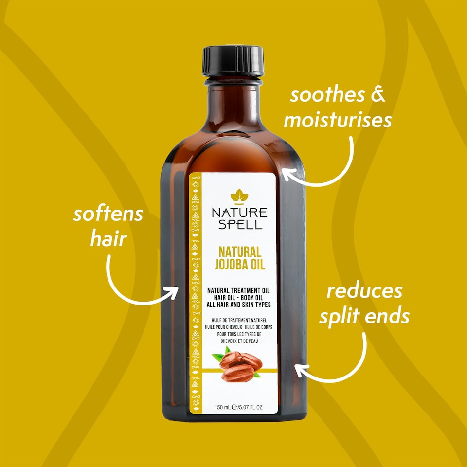 image 1 of Nature Spell Jojoba Oil For Hair & Skin
