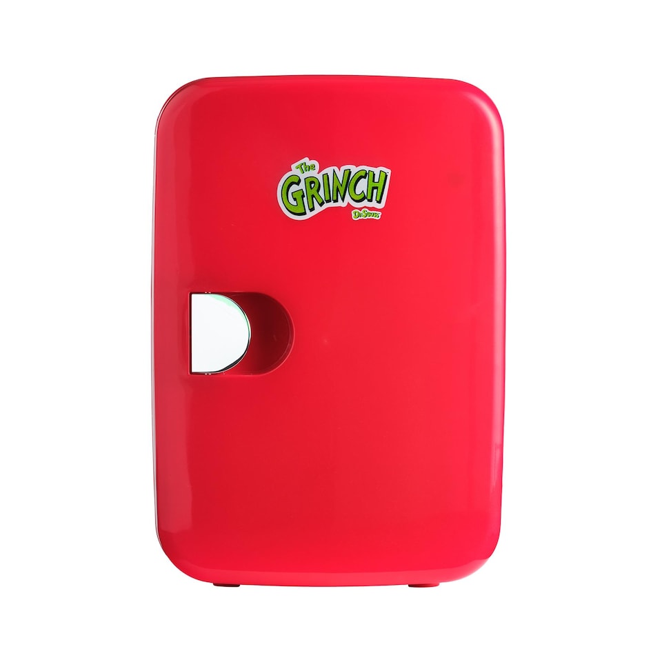 image 1 of The Grinch Mini Fridge 4L With Cooling And Warming Modes Red