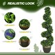 image 3 of HOMCOM Set of 2 Decorative Artificial Plants with Lavender and Pot, 115cm 
