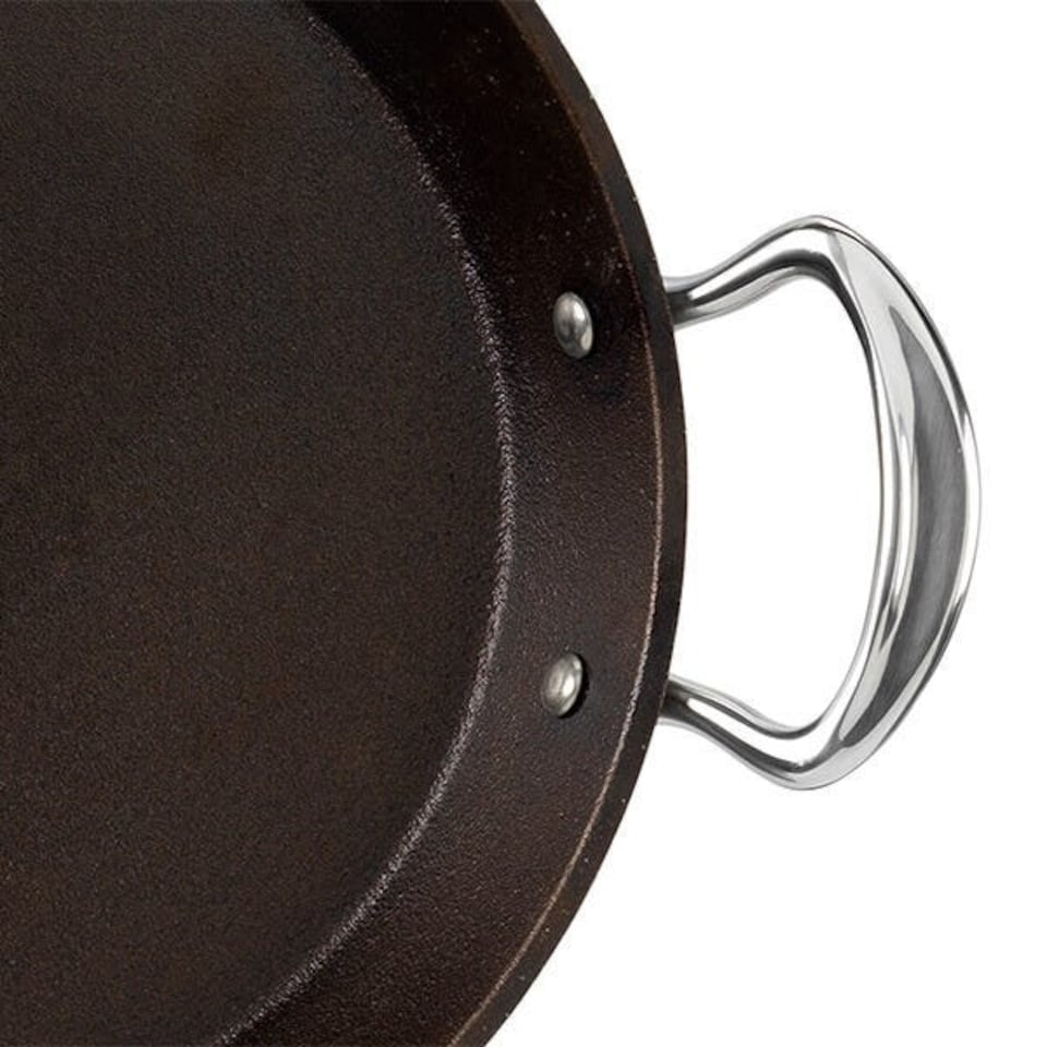 image 1 of Samuel Groves Britannia Cast Iron 28cm Double Handled Skillet