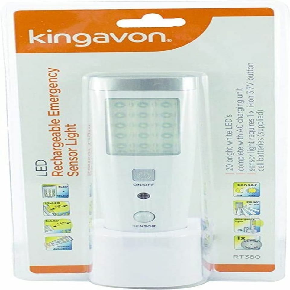 image 1 of Rechargeable Sensor Light LED Emergency Detector Night Position Lamp Torch