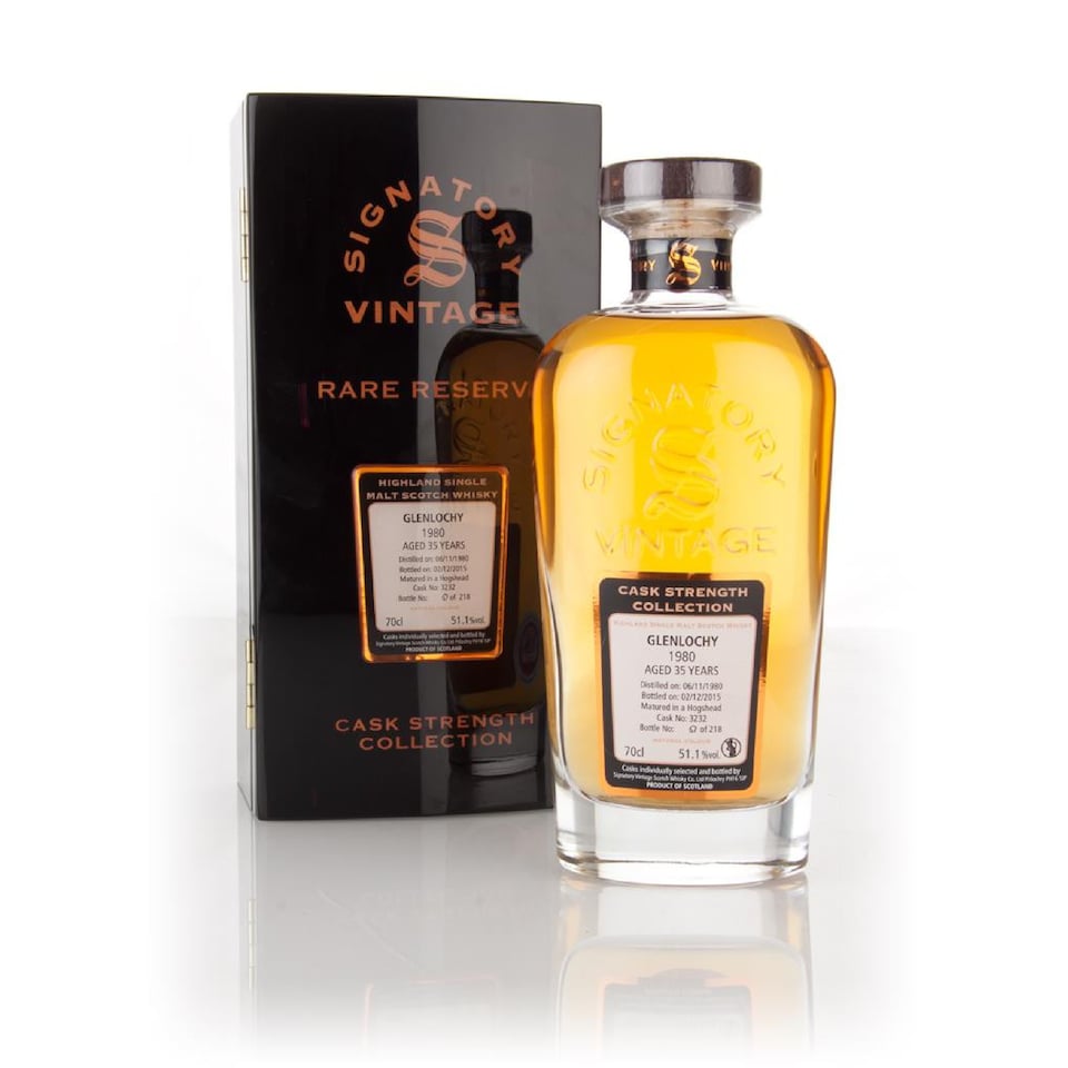 image 1 of Glenlochy 35 Year Old 1980 cask 3232 - Cask Strength Collection Rare Reserve Signatory