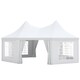 image 1 of Outsunny 6.8 x 5m Garden Octagonal Gazebo Party Wedding Tent  Heavy Duty Marquee