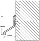 image 2 of Exitex Rain Deflector 914mm, Door Rain Guard for Inward & Outward Opening External Doors | Silver | Bright Silver