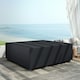 image 9 of Outsunny 225x210cm Outdoor Garden Furniture Protective Cover Black Black | Black