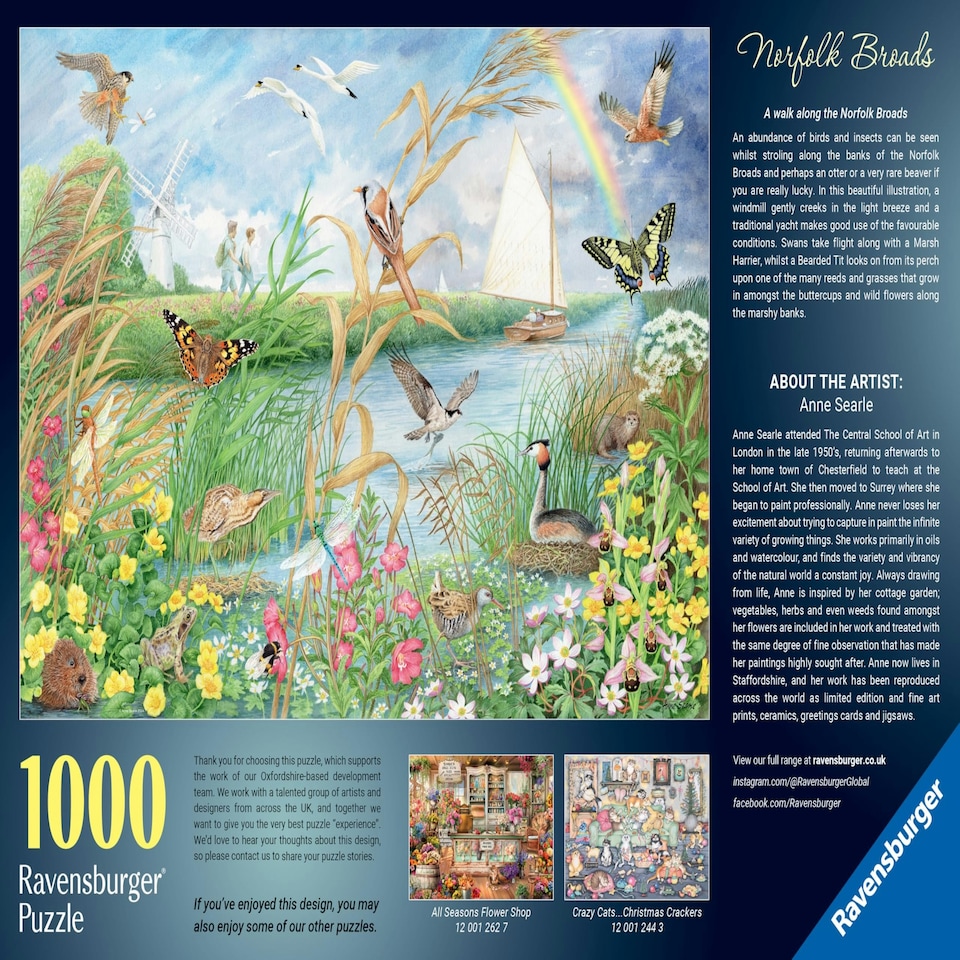 image 1 of Norfolk Broads 1000pc - Ravensburger - 542 12001313