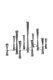 image 1 of Parker 11 Piece Candle Centerpiece - Mild Steel - L27 x W51.5 x H42 cm - Silver | Silver | 1