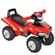 image 6 of HOMCOM Kids Ride On Quads Boys Girls LED Lights Horn Music Toys 4 Wheels Red