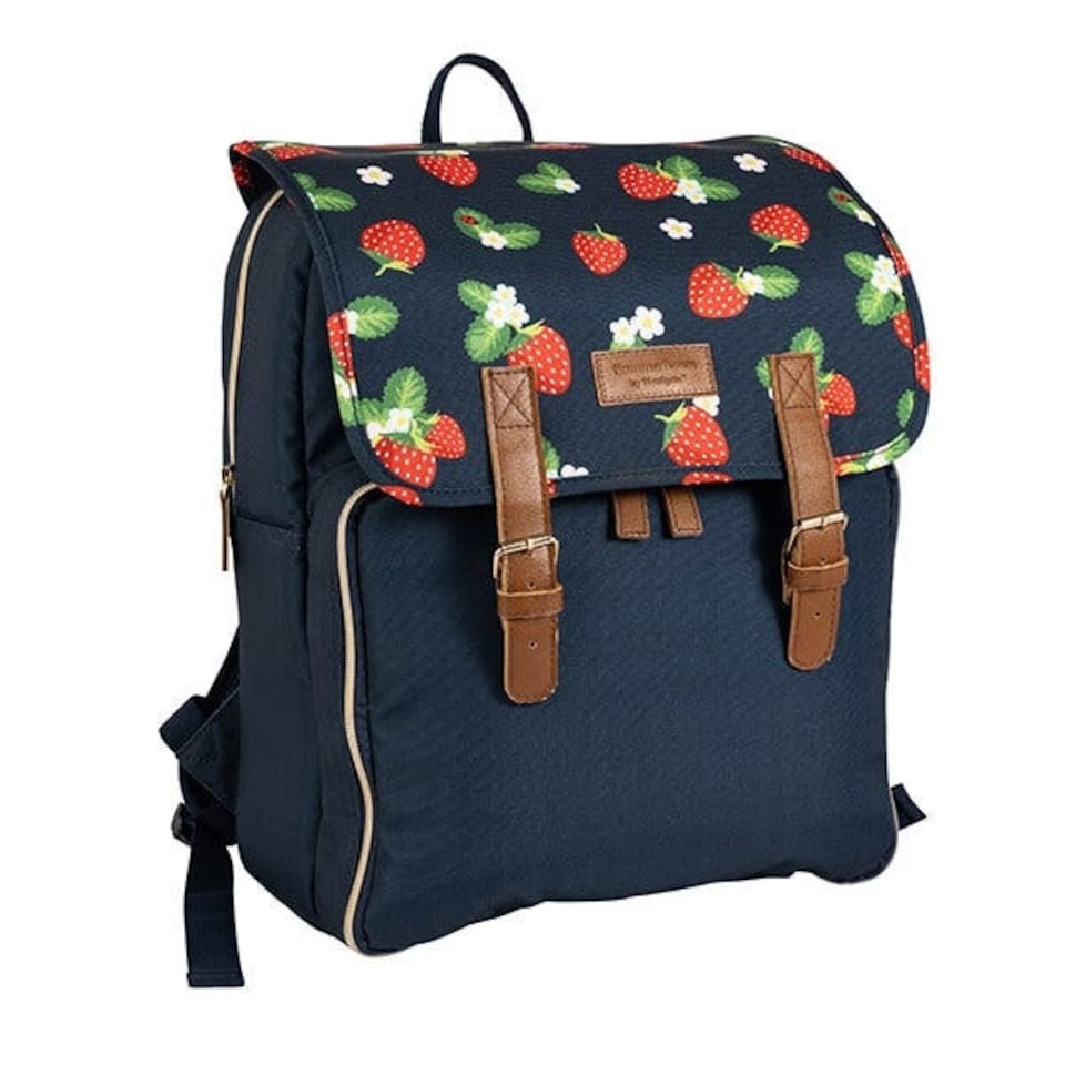 image 1 of Summerhouse by Navigate Strawberries & Cream 4 Person Picnic Backpack