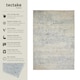 image 2 of Washable Rug Dalia - various sizes, faded pattern, easy-care short pile, non-slip Cream | 274 x 200 cm