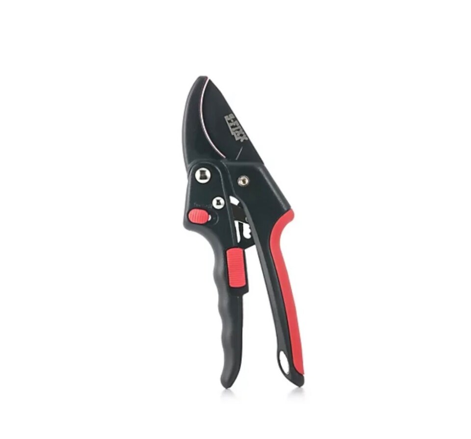image 1 of S-FIXX Heavy-Duty 2-in-1 Ratchet Secateurs, Bypass Secateurs & Garden Pruning Shears