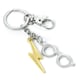 image 3 of Official Harry Potter Glasses & Lightning Bolt Keyring KH0176